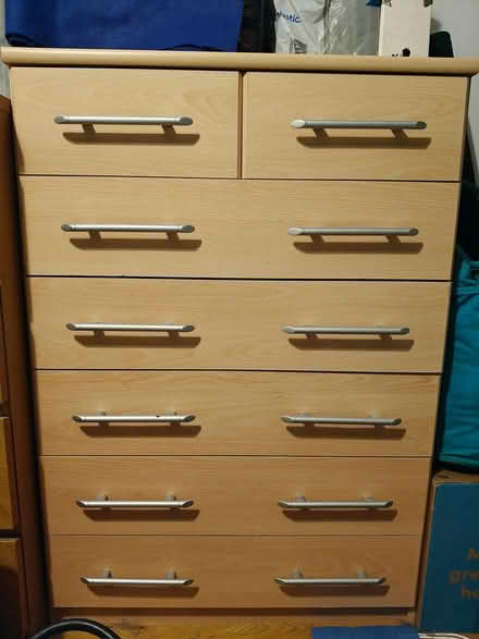 Photo of free Chest of drawers (Morden SM4) #1