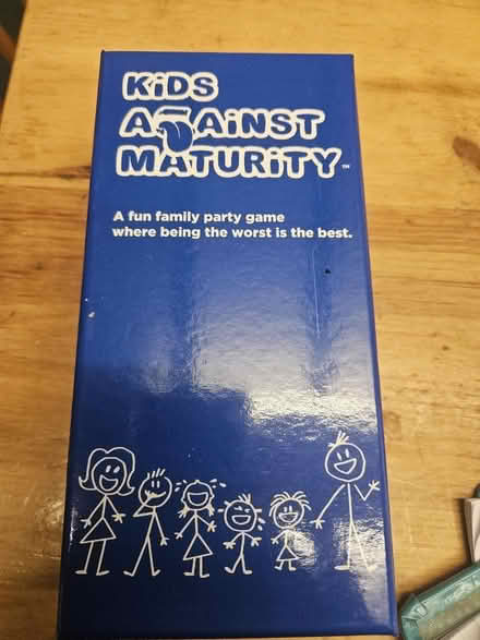 Photo of free Kids Against Maturity Card Game (Tardebigge, B97) #1