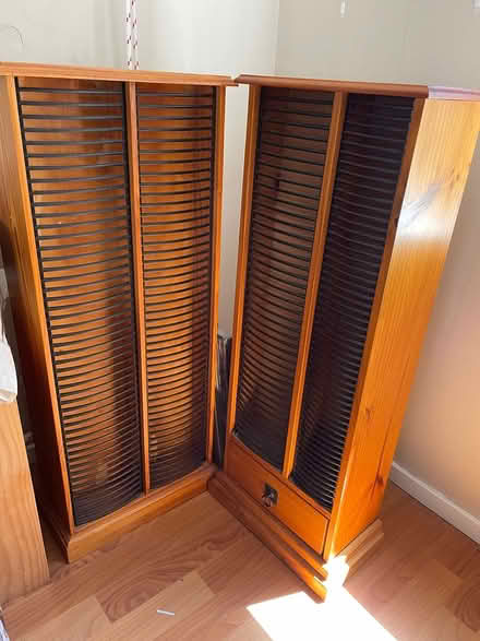 Photo of free Two DVD towers (Maribyrnong) #1