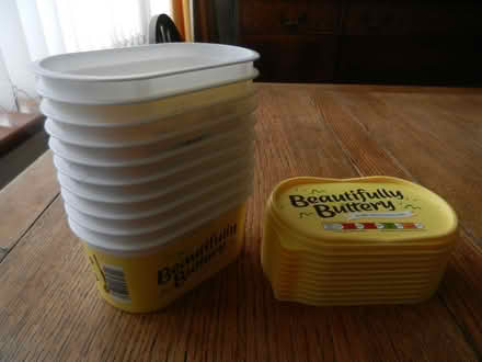 Photo of free Margarine tubs (Cubbington CV32) #1