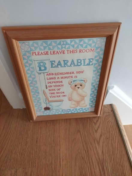 Photo of free Fun picture in frame (Cranfield MK43) #1