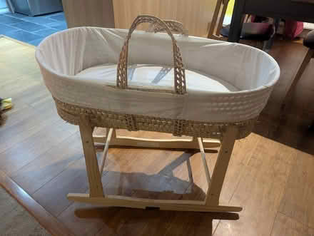 Photo of free Clare de Lune Moses Basket Rocking (Woodseats S8 0NW) #1