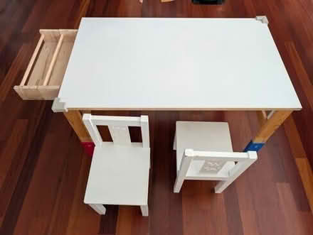 Photo of free Ikea kid's table and 2 chairs - pics added #1