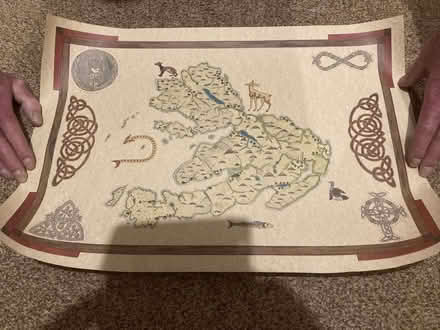 Photo of free Old style map of Mull (North Kelvinside G20) #1