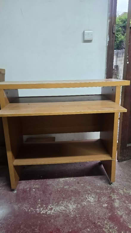 Photo of free Wooden TV unit and PC table (HA0) #1