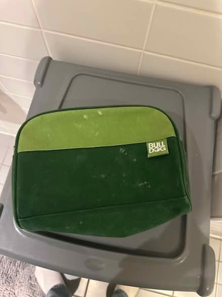 Photo of free Bulldog green washbag (Liverpool L7) #1