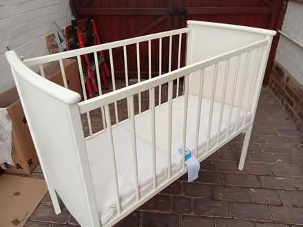 Photo of free Cot Bed With mattress (Bedford MK40) #1