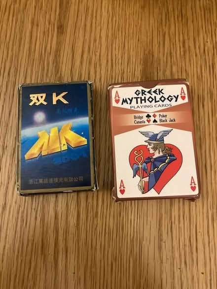 Photo of free 2x playing cards (SW12) #1