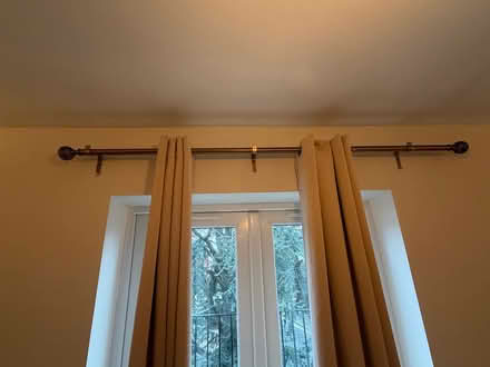 Photo of free Curtain Pole and Curtains (ub108tr) #2