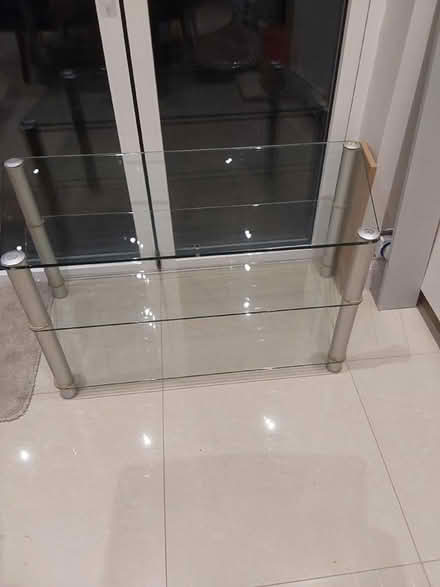 Photo of free Glass TV unit (Mottingham SE9) #2