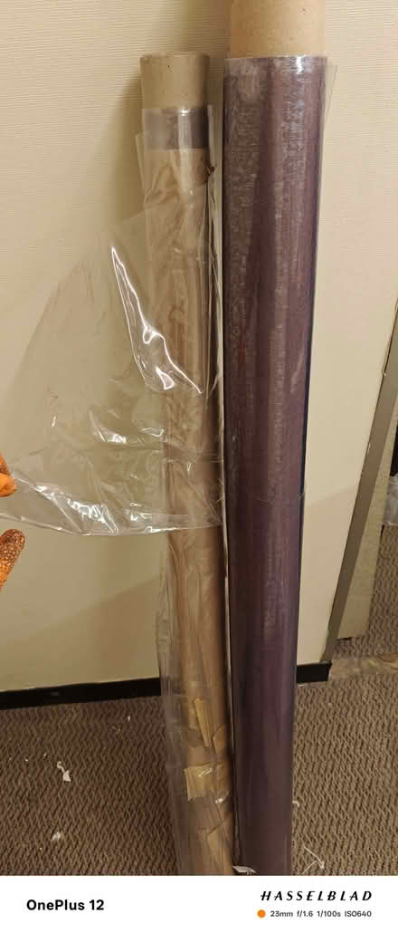 Photo of free 2 rolls of clear window material (Baldock SG7) #1