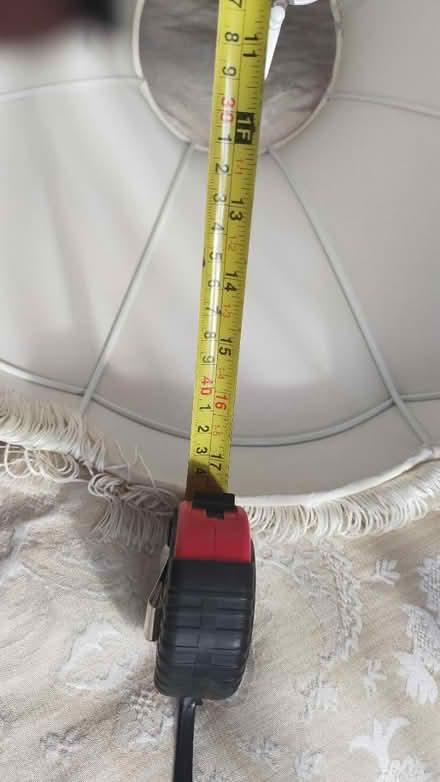 Photo of free Cream lamp shade (Wickford SS12) #1