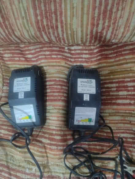 Photo of free 2 car battery chargers (Tottenham N18) #1