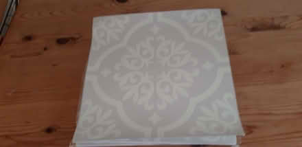 Photo of free Self adhesive 12inch floor tiles x 20 light grey and cream pattern (St Leonards TN38) #3