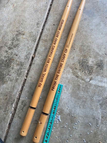 Photo of free Giant drumsticks 3 feet long (Carmel valley Redwood City) #1