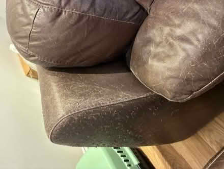 Photo of free used 2 seater leather sofa (Mill Hill, Copthall NW7) #3