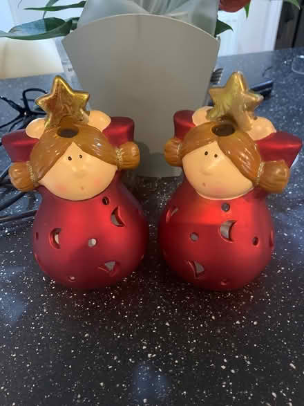 Photo of free Red angel tea light holders (CW11) #1