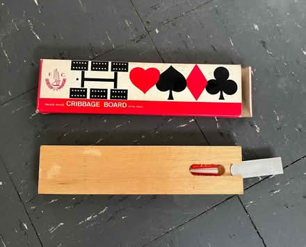 Photo of free Wooden Cribbage Set with pegs (Teddington TW11) #2