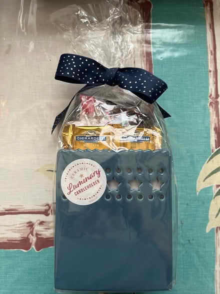 Photo of free Ceramic luminary & snacks set (Willow Glen) #1