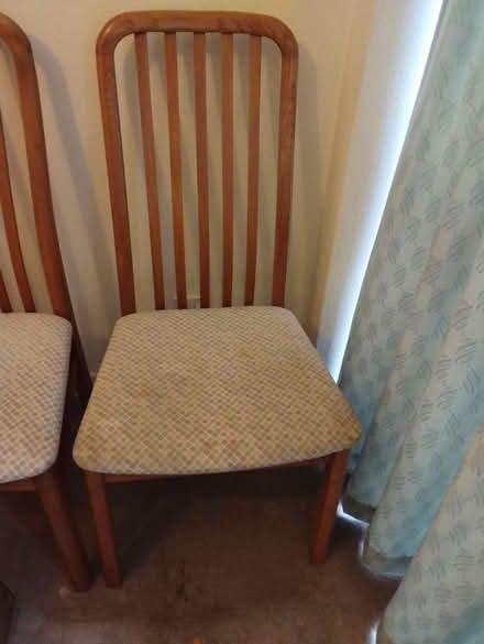 Photo of free 4 dining chairs, good condition (CR0) #1