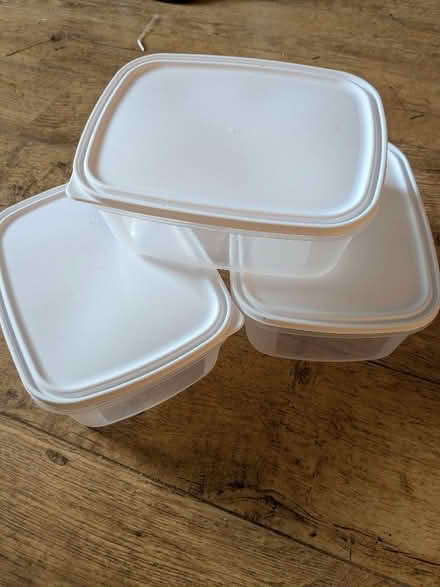 Photo of free 3x Tupperware boxes (Hove Green BN3) #1