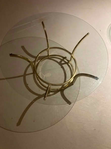 Photo of free 36” Glass top coffee table (Kennedy/16th in Markham) #2