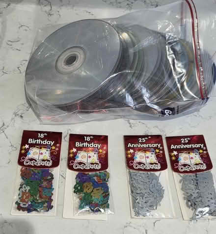 Photo of free For Crafting old CDs and cardfetti (Little Heath RG31) #1