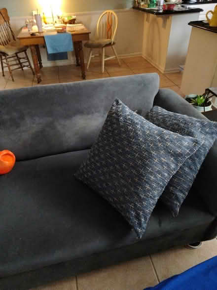 Photo of free sofa loveseat. needs deep clean (West Biloxi) #2