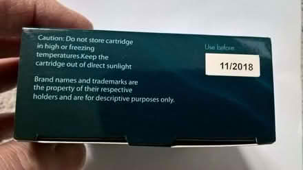 Photo of free Hewlett Packard HP56 compatible black ink cartridge (Longley Green WR6) #2