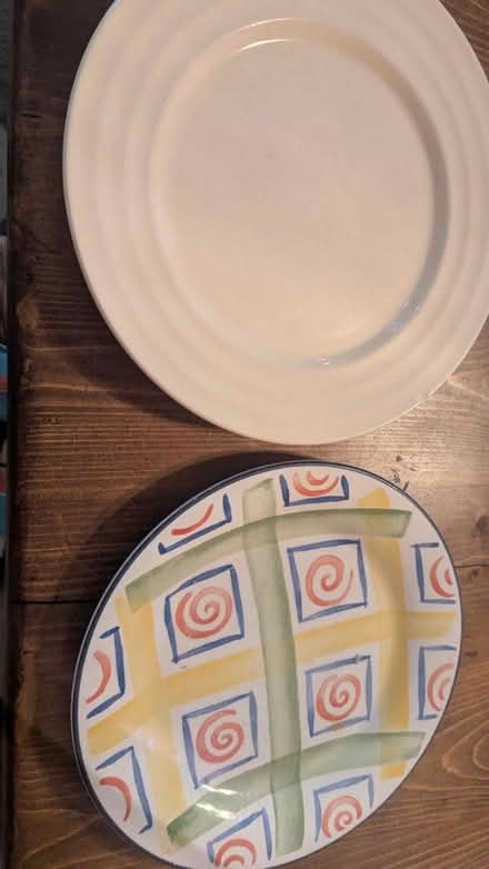 Photo of free 3 dinner plates (RG24 Old Basing) #1