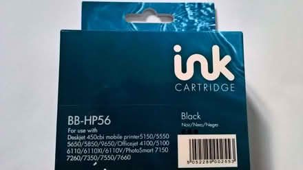 Photo of free Hewlett Packard HP56 compatible black ink cartridge (Longley Green WR6) #1