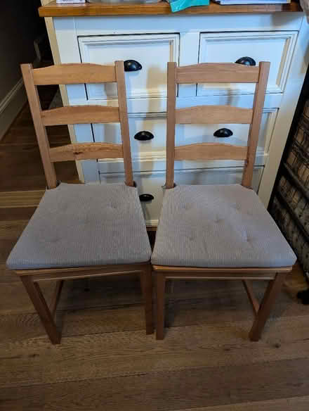 Photo of free Two IKEA chairs (My Lord's Rock TN40) #1