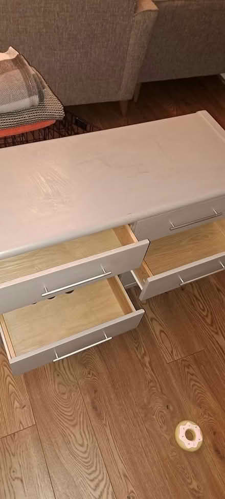 Photo of free Wooden chest of drawers (Swinton M27) #1