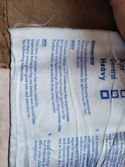 Photo of free Sofa (Elcombe GL6) #4