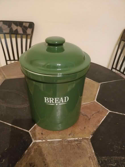 Photo of free Pottery bread bin (whiteinch, G14) #1