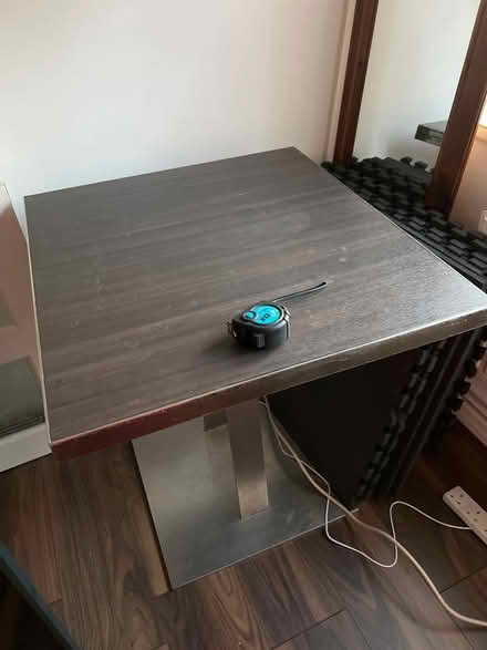 Photo of free Heavy duty square table (Bethnal Green) #2