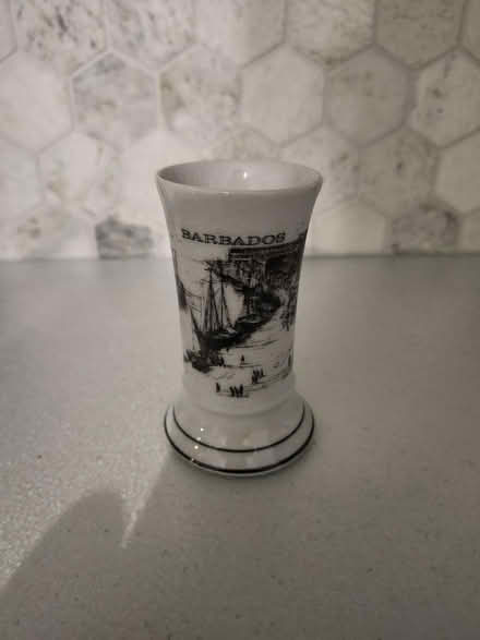 Photo of free Souvenir Shot Glass from Barbados (Ambler) #1