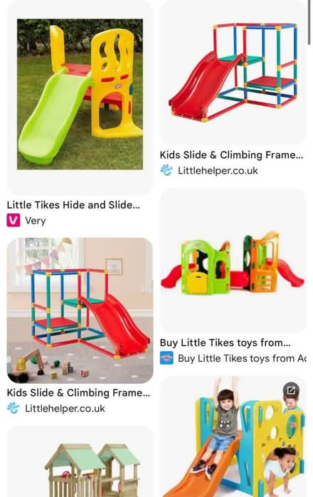 Photo of Small climbing frame slide / swing (Hoddesdon EN11) #2