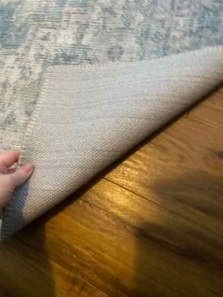 Photo of free Blue floor rug (Barrow-in-Furness LA13) #3