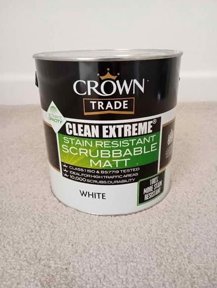 Photo of free Crown Clean Extreme in white, 2.5L (Bilton CV22) #1