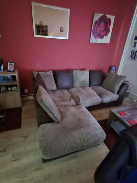 Photo of free sofa with left facing chaise (Woolston SO19) #1