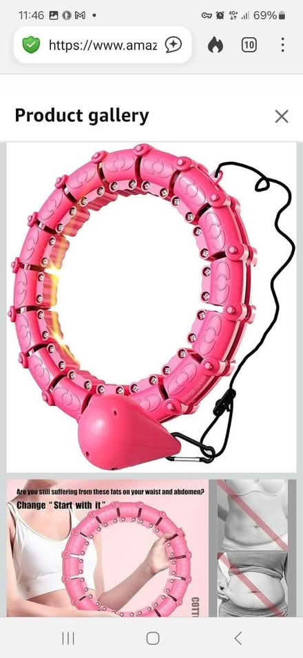 Photo of Ladies weights and weighted hoop (Hackenthorpe S12) #1