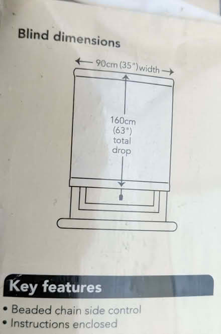 Photo of free Roller blind (Higham Hill E17) #2