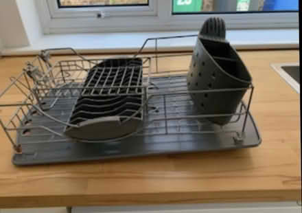 Photo of free Dish drainer/drying rack, grey (Dunfermline KY11 3El) #1