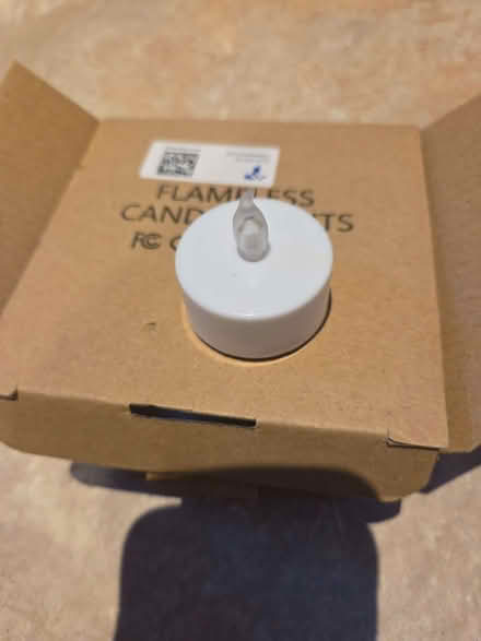 Photo of free Flameless tealights (Newbiggin CA11) #1