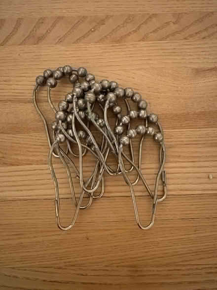 Photo of free Shower curtain hooks (South End) #1