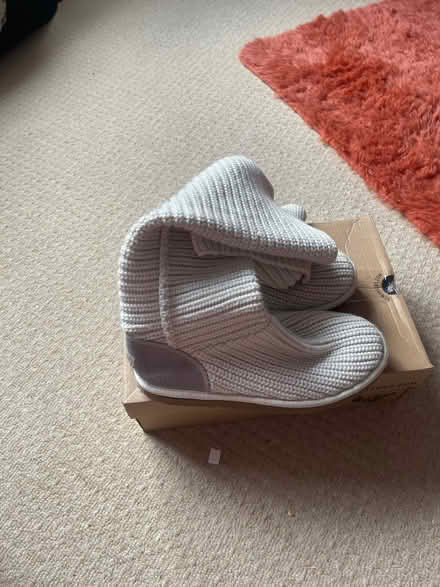 Photo of free Cream and grey Ugg boots size 6.5-7 (Kenilworth CV8) #1