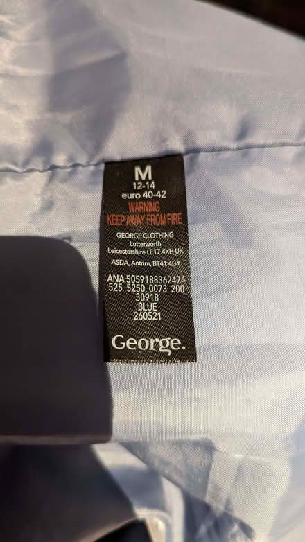 Photo of free Long blue hooded coat (Queens Park MK40) #2