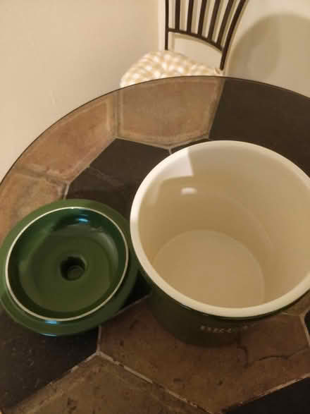 Photo of free Pottery bread bin (whiteinch, G14) #2