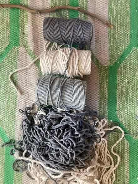 Photo of free Macrame yarn (Seven sisters near overground) #1